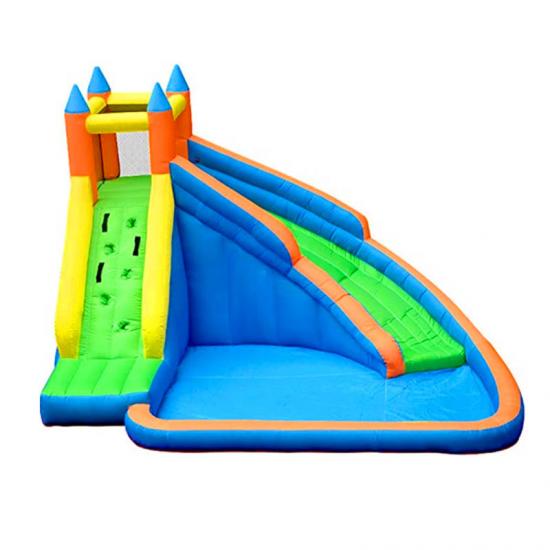 Castle water slides