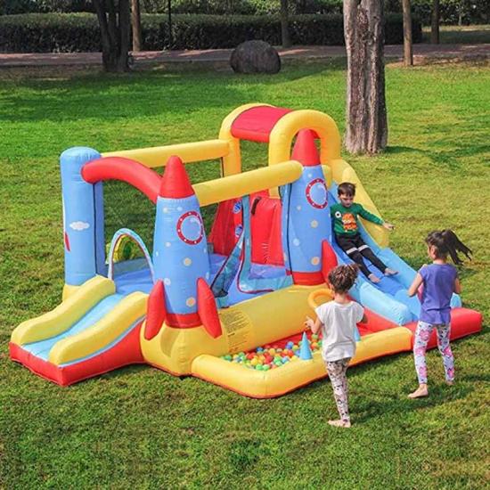 inflatable caslte jumper house slide