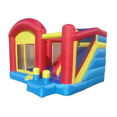backyard inflatable bouncing slide