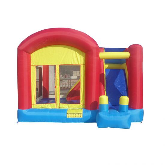 backyard inflatable bouncing slide