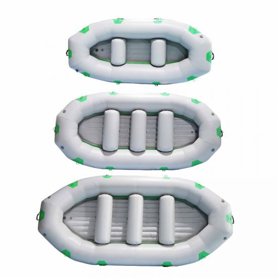 pvc inflatable floor rafts boat