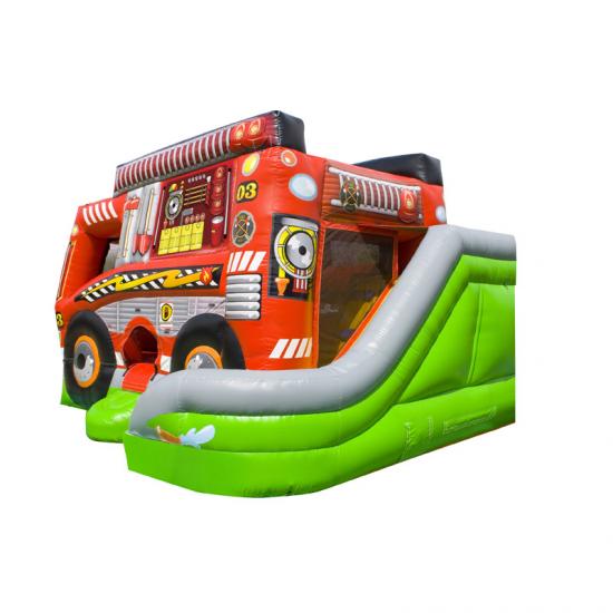 play jumper bounce with slide