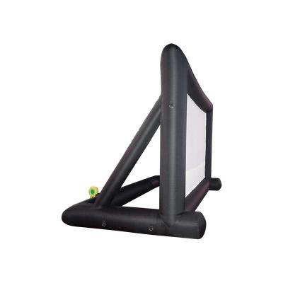 Inflatable air screen