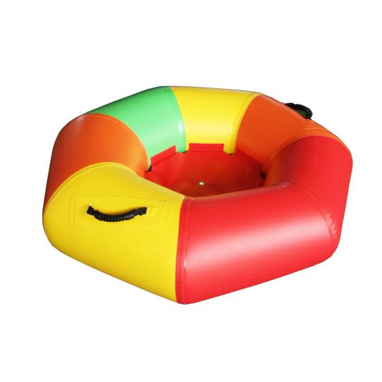Inflatable water floating tube