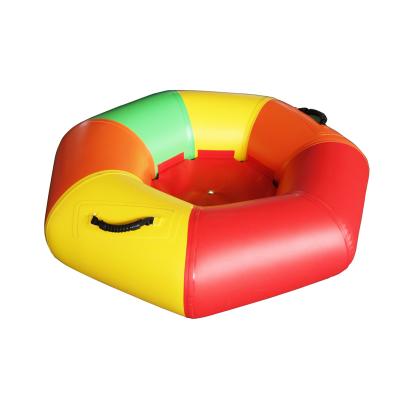Inflatable water floating tube