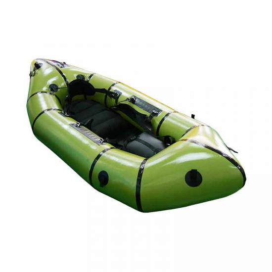 green rafts boat for adventure