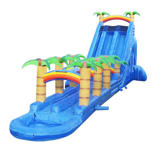 inflatable wet slides for children
