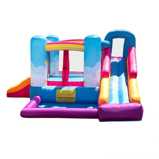 indoor small bounce house slide