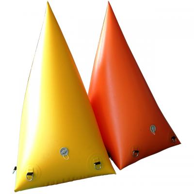 inflatable water triangle buoys