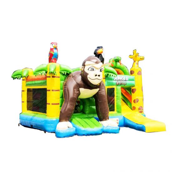inflatable bouncing jump and slide