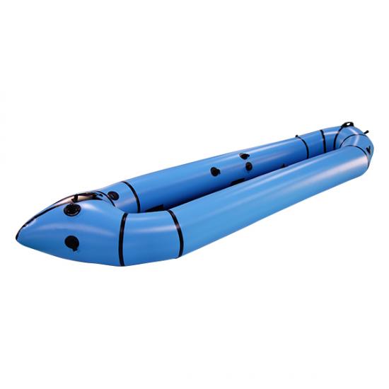 light small river boat packraft