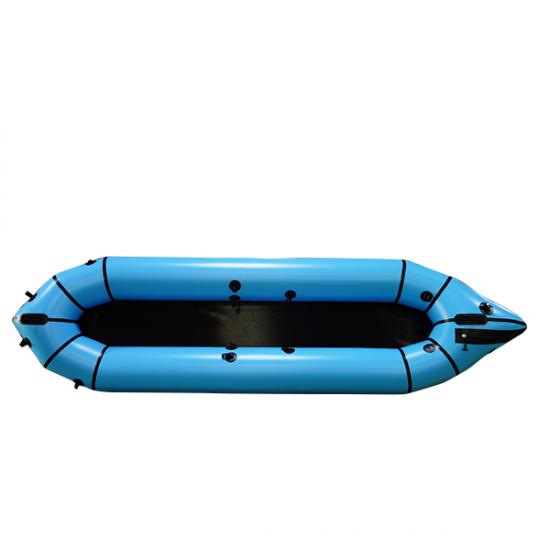 light small river boat packraft