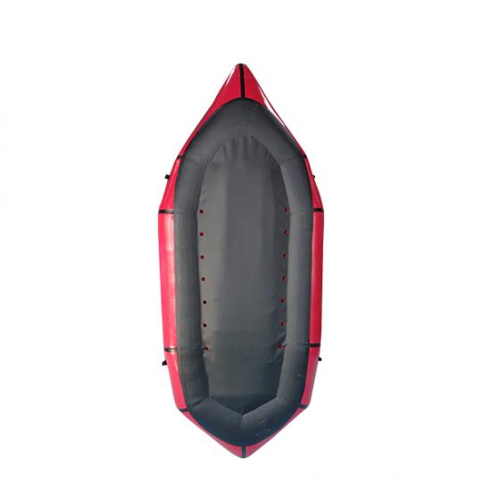 light small river boat packraft